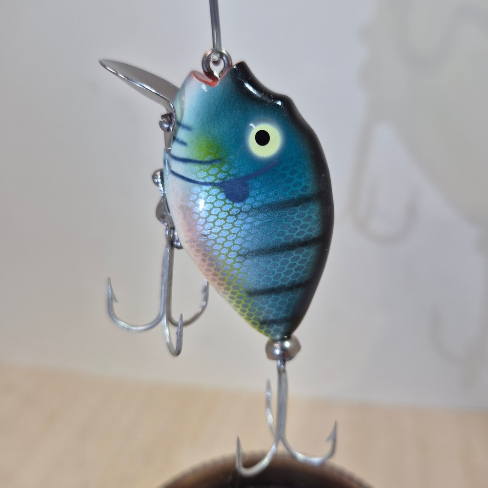 Vintage Heddon Punkinseed 9630 BGL Bluegill Fishing Lure with Original Box - Picture 2 of 9